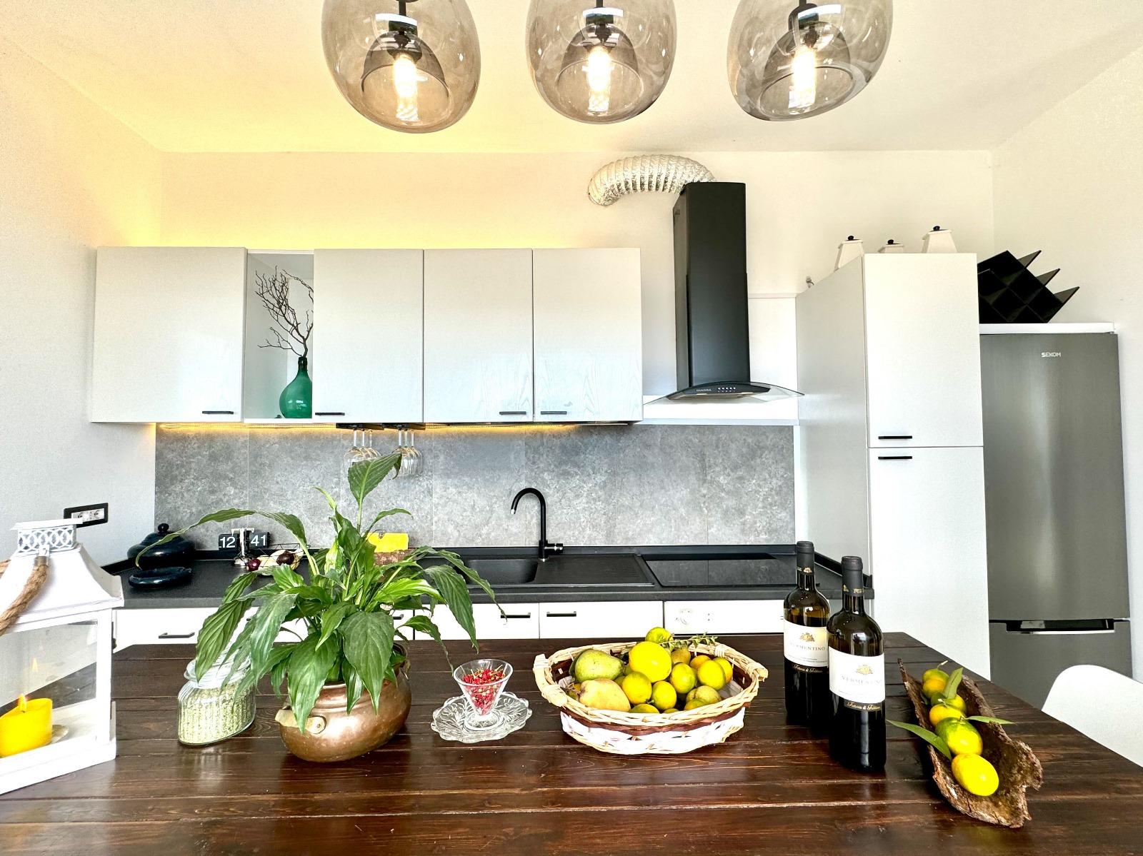 Dotazioni cucina professionale villa vacanze